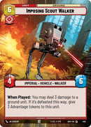 Image for Imposing Scout Walker (Hyperspace) (440) (Ashes of the Empire) (ASH) - Star Wars: Unlimited