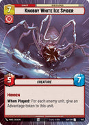 Image for Knobby White Ice Spider (Hyperspace) (442) (Ashes of the Empire) (ASH) - Star Wars: Unlimited