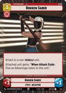 Image for Bokken Saber (Hyperspace) (444) (Ashes of the Empire) (ASH) - Star Wars: Unlimited