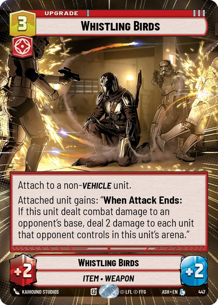 Image for Whistling Birds (Hyperspace) (447) (Ashes of the Empire) (ASH) - Star Wars: Unlimited