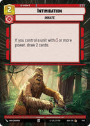 Image for Intimidation (Hyperspace) (449) (Ashes of the Empire) (ASH) - Star Wars: Unlimited