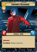 Image for Emperor's Messenger (Hyperspace) (453) (Ashes of the Empire) (ASH) - Star Wars: Unlimited