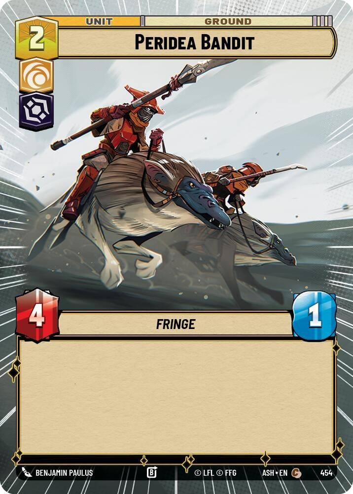 Image for Peridea Bandit (Hyperspace) (454) (Ashes of the Empire) (ASH) - Star Wars: Unlimited