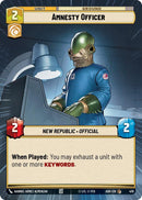 Image for Amnesty Officer (Hyperspace) (478) (Ashes of the Empire) (ASH) - Star Wars: Unlimited