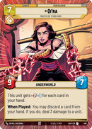 Image for Qi'ra - Master of Teras Kasi (Hyperspace) (490) (Ashes of the Empire) (ASH) - Star Wars: Unlimited