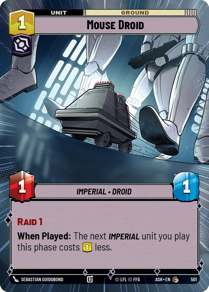Image for Mouse Droid (Hyperspace) (501) (Ashes of the Empire) (ASH) - Star Wars: Unlimited