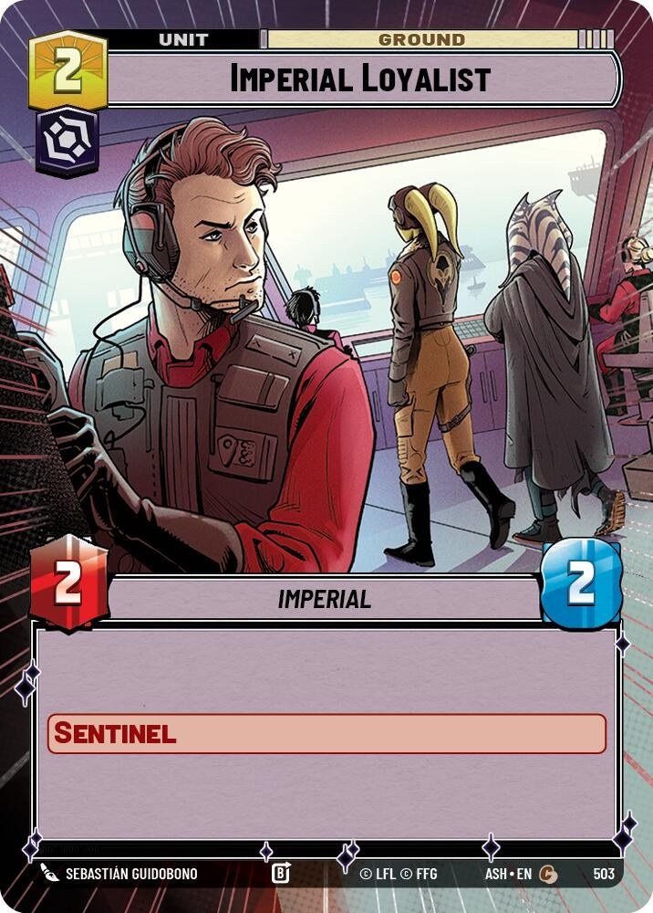 Image for Imperial Loyalist (Hyperspace) (503) (Ashes of the Empire) (ASH) - Star Wars: Unlimited