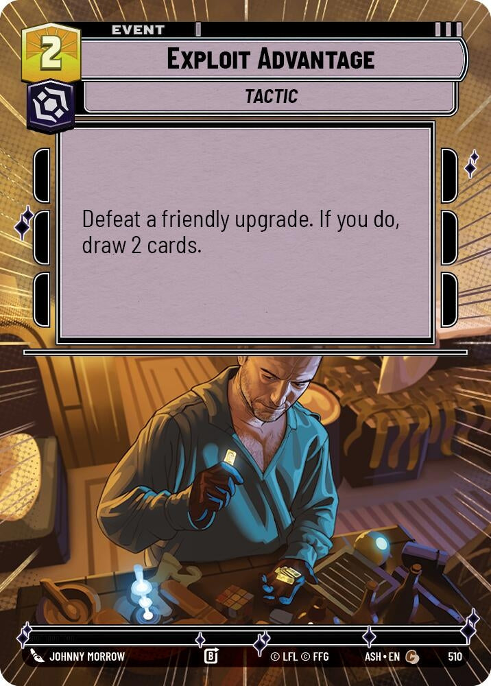 Image for Exploit Advantage (Hyperspace) (510) (Ashes of the Empire) (ASH) - Star Wars: Unlimited