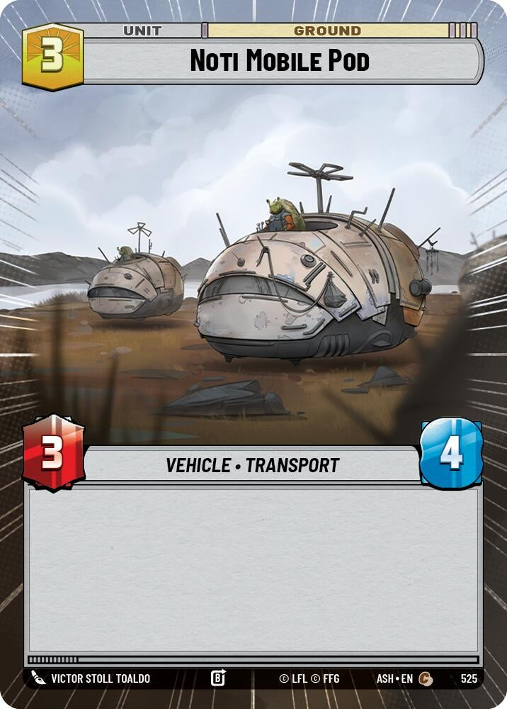 Image for Noti Mobile Pod (Hyperspace) (525) (Ashes of the Empire) (ASH) - Star Wars: Unlimited