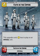 Image for Faith in the Empire (Hyperspace) (526) (Ashes of the Empire) (ASH) - Star Wars: Unlimited