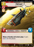 Image for Outcast - Mercenary Starship (Hyperspace Foil) (543) (Ashes of the Empire) (ASH) - Star Wars: Unlimited