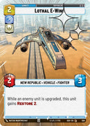 Image for Lothal E-Wing (Hyperspace Foil) (559) (Ashes of the Empire) (ASH) - Star Wars: Unlimited
