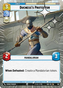 Image for Duchess's Protector (Hyperspace Foil) (560) (Ashes of the Empire) (ASH) - Star Wars: Unlimited