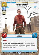 Image for Cobb Vanth - Let Me Handle This (Hyperspace Foil) (562) (Ashes of the Empire) (ASH) - Star Wars: Unlimited