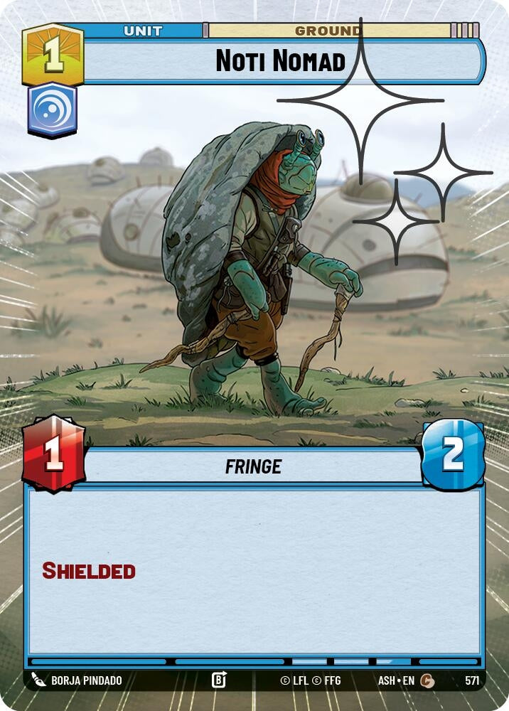 Image for Noti Nomad (Hyperspace Foil) (571) (Ashes of the Empire) (ASH) - Star Wars: Unlimited
