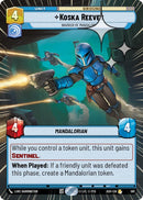 Image for Koska Reeves - Warrior of Mandalore (Hyperspace Foil) (581) (Ashes of the Empire) (ASH) - Star Wars: Unlimited