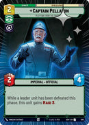 Image for Captain Pellaeon - Plotting from the Shadows (Hyperspace Foil) (595) (Ashes of the Empire) (ASH) - Star Wars: Unlimited