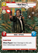 Image for Han Solo - It'll Work (Hyperspace Foil) (660) (Ashes of the Empire) (ASH) - Star Wars: Unlimited