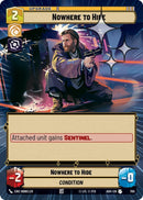 Image for Nowhere to Hide (Hyperspace Foil) (700) (Ashes of the Empire) (ASH) - Star Wars: Unlimited