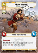 Image for Ezra Bridger - The Force is All I Need (Hyperspace Foil) (711) (Ashes of the Empire) (ASH) - Star Wars: Unlimited