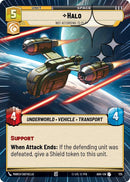 Image for Halo - Not According to Plan (Hyperspace Foil) (725) (Ashes of the Empire) (ASH) - Star Wars: Unlimited