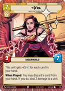 Image for Qi'ra - Master of Teras Kasi (Hyperspace Foil) (728) (Ashes of the Empire) (ASH) - Star Wars: Unlimited