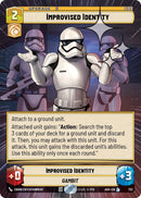 Image for Improvised Identity (Hyperspace Foil) (732) (Ashes of the Empire) (ASH) - Star Wars: Unlimited