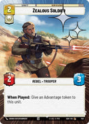 Image for Zealous Soldier (Hyperspace Foil) (753) (Ashes of the Empire) (ASH) - Star Wars: Unlimited