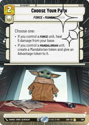 Image for Choose Your Path (Hyperspace Foil) (759) (Ashes of the Empire) (ASH) - Star Wars: Unlimited
