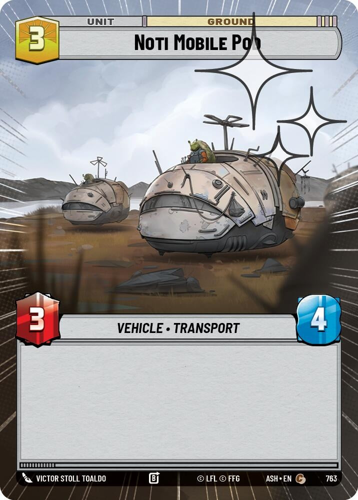 Image for Noti Mobile Pod (Hyperspace Foil) (763) (Ashes of the Empire) (ASH) - Star Wars: Unlimited