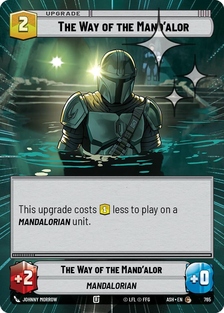 Image for The Way of the Mand'alor (Hyperspace Foil) (765) (Ashes of the Empire) (ASH) - Star Wars: Unlimited