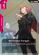 Image for Eliminate Target (Store Tournament Participation Pack 05) (GD03-110) (Gundam Promotional Cards) (GCG-PR) - Gundam Card Game