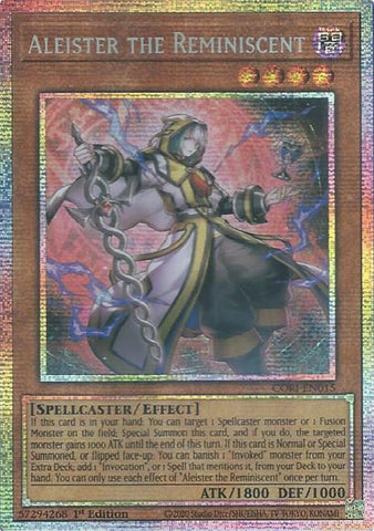 Aleister the Reminiscent (Starlight Rare) (CORI-EN015) (Chaos Origins)