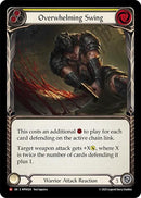 Image for Overwhelming Swing (MPW024) (Mastery Pack Warrior) (MPW) - Flesh and Blood TCG