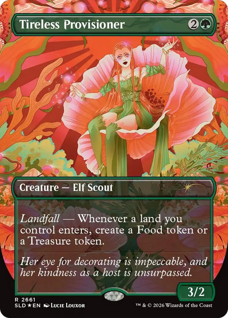 Image for Tireless Provisioner (2661) (Secret Lair Drop Series) (SLD) - Magic: The Gathering