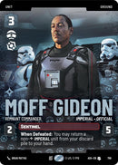 Image for Moff Gideon - Remnant Commander (Prestige) (799) (Ashes of the Empire) (ASH) - Star Wars: Unlimited