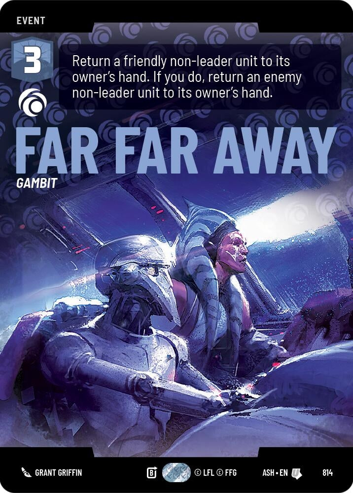 Image for Far Far Away (Prestige) (814) (Ashes of the Empire) (ASH) - Star Wars: Unlimited