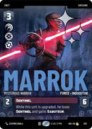 Image for Marrok - Mysterious Warrior (Prestige Foil) (833) (Ashes of the Empire) (ASH) - Star Wars: Unlimited