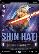 Image for Shin Hati - Going Somewhere? (Prestige Foil) (838) (Ashes of the Empire) (ASH) - Star Wars: Unlimited