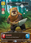 Image for Wicket - Yub Nub! (Prestige Foil) (873) (Ashes of the Empire) (ASH) - Star Wars: Unlimited