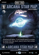 Image for Arcana Star Map - Path to Peridea (Serialized) (892) (Ashes of the Empire) (ASH) - Star Wars: Unlimited