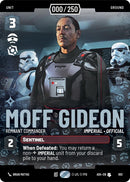 Image for Moff Gideon - Remnant Commander (Serialized) (893) (Ashes of the Empire) (ASH) - Star Wars: Unlimited
