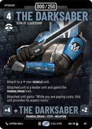 Image for The Darksaber - Icon of Leadership (Serialized) (897) (Ashes of the Empire) (ASH) - Star Wars: Unlimited