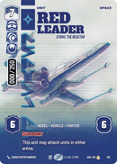 Image for Red Leader - Strike the Reactor (Serialized) (912) (Ashes of the Empire) (ASH) - Star Wars: Unlimited