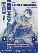 Image for Leia Organa - Vigilant for Danger (Serialized) (913) (Ashes of the Empire) (ASH) - Star Wars: Unlimited