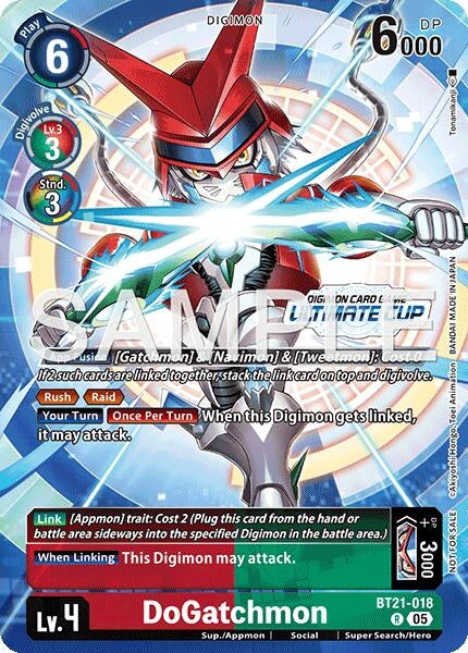 Image for DoGatchmon (Ultimate Cup 26-27 Season 2) (BT21-018 R) (World Convergence) (BT-21) - Digimon Card Game