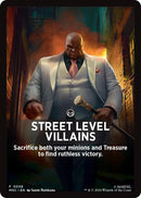 Image for Street Level Villains Theme Card (38) (Commander: Marvel Super Heroes) (MSC) - Magic: The Gathering