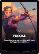 Image for Precise Theme Card (17) (Commander: Marvel Super Heroes) (MSC) - Magic: The Gathering