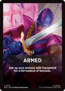 Image for Armed Theme Card (31) (Commander: Marvel Super Heroes) (MSC) - Magic: The Gathering