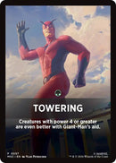 Image for Towering Theme Card (57) (Commander: Marvel Super Heroes) (MSC) - Magic: The Gathering